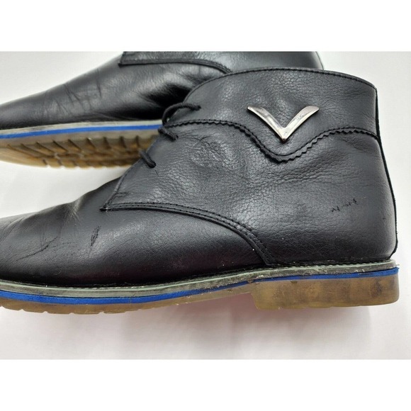 Timberland Earthkeepers Chukka Ankle Black Leather Boots Men\'s Sz 12 1501-12 40 main image 10